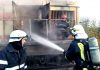 Pasageri evacuați după ce locomotiva trenului Cluj-Viena a luat foc