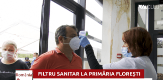 FILTRU SANITAR la Primăria Florești pentru siguranța angajaților și a contribuabililor COMUNA a avut sute de autoizolați, ZERO infectați