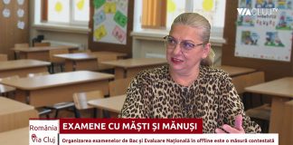 Bac și Evaluare Națională cu mască și mănuși