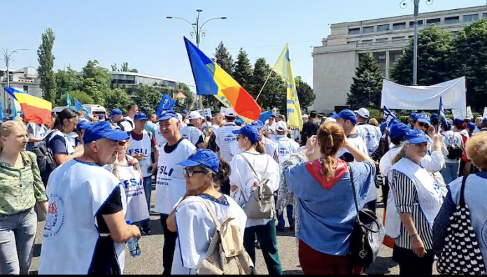 protest educatie guvern