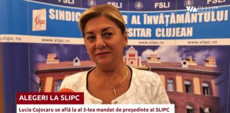 Lucia Cojocaru, realeasă președinte al Sindicatului Liber din Învățământul Preuniversitar Clujean
