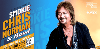 Chris Norman, vocea inconfundabilă a trupei Smokie, în concert la Cluj-Napoca