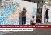 VIDEO Liceeni din toată țara realizează artă murală timp de trei zile în Piața Unirii din Cluj-Napoca