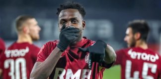 CFR Cluj ar putea încasa trei milioane de euro de pe transferul lui Philip Otele