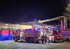 Incendiu care s-a extins la conductele de termoficare, lângă Kaufland-ul din Mărăști
