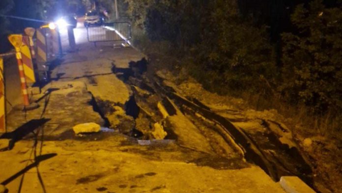 alunecare de teren Uniului Alunecare de teren strada Uliului Cluj