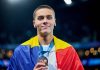 David Popovici a obținut medalia de bronz la proba de 100 m liber