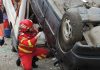 Accident rutier la Panticeu – Pompierii din Cluj-Napoca intervin de urgență