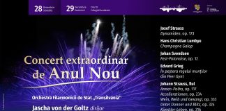 Concert inedit la final de săptămână, în Cluj Consiliul Județean Cluj