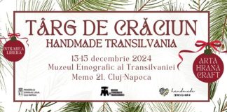 Cauți cadouri inedite de sărbători? Află ce poți găsi la Târgul de Crăciun Handmade Transilvania