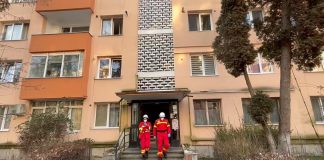 Incendiu într-un bloc din Cluj, soldat cu o victimă carbonizată