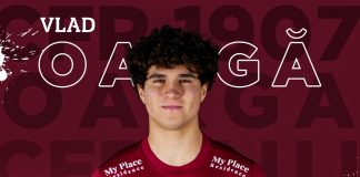 CFR Cluj a semnat cu un tânăr atacant, fost căpitan al Naționalei României U17