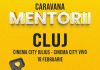 Caravana comediei MENTORII ajunge la Cluj-Napoca – Proiecții speciale și întâlniri cu actorii