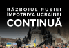 „Războiul din Ucraina Continuă”: Clujenii sunt chemați în Piața Unirii pentru a comemora trei ani de la începutul războiului