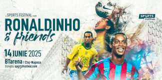 Sports Festival 2025: Noi legende ale fotbalului se alătură spectacolului lui Ronaldinho