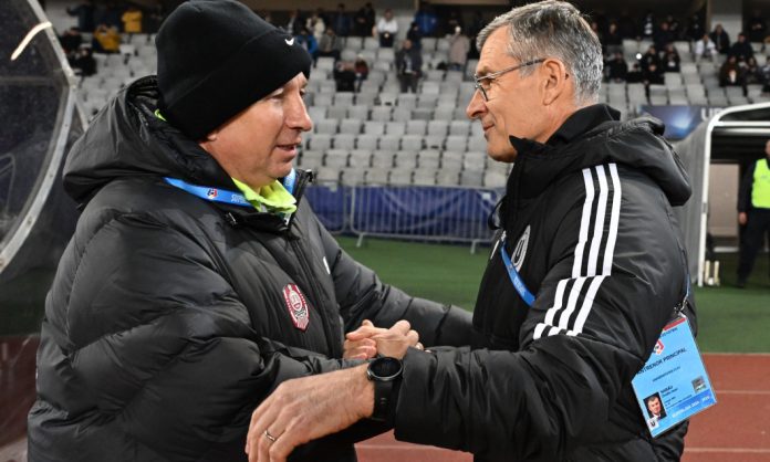 Dan Petrescu și Ioan Ovidiu Sabău / Foto: Sport Pictures