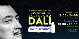 Dali își ia rămas bun de la clujeni după Noaptea Muzeelor și oferă 50% reducere pentru cei care votează