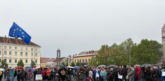 Clujenii au ieșit în stradă împotriva extremismului