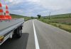 Marcaje rutiere pe drumuri județene în Cluj