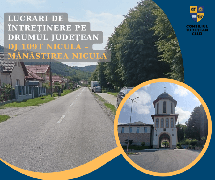 Cartolina lucrari DJ Nicula - Manastirea Nicula