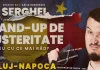 Serghei aduce „Ordonanța de Urgență Comică” la Cluj-Napoca – Două show-uri de stand-up pentru o doză de râs garantat