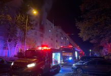 Incendiu într-un apartament din Cluj – Zece persoane s-au autoevacuat