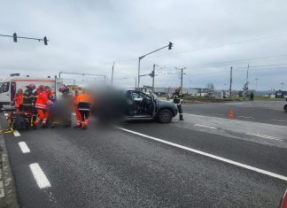 Accident în Jucu de Mijloc – Traficul dinspre Gherla, blocat