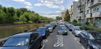 Strada Mamaia din Cluj a fost închisă după ce pavajul a cedat din nou