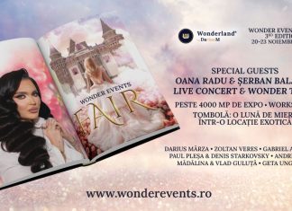 Wonder Events Fair ediția III: peste 150 de furnizori, concert Oana Radu și tombolă cu premii uriașe