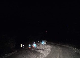 Drumurile județene din Cluj, deblocate cu peste 850 de tone de material antiderapant