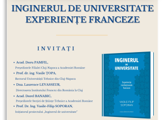Luna Francofoniei la Academia Română : lansarea volumului „Inginerul de universitate. Experiențe franceze”