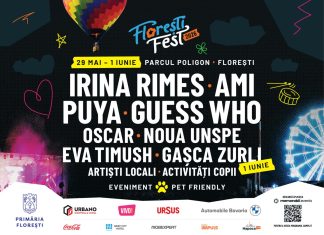 Florești Fest: Irina Rimes, Puya și Guess Who concertează la cel mai mare festival din Florești