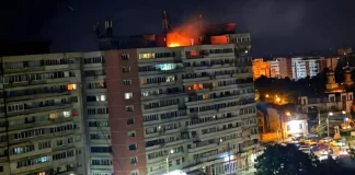 Dronă rusească prăbușită pe un bloc din Galați – Explozie, răniți și ședință CSAT de urgență