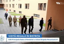 ASR Principele Radu al României a vizitat Brigada Mecanizată 81 din Bistrița