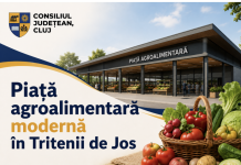 O nouă piață agroalimentară în Tritenii de Jos