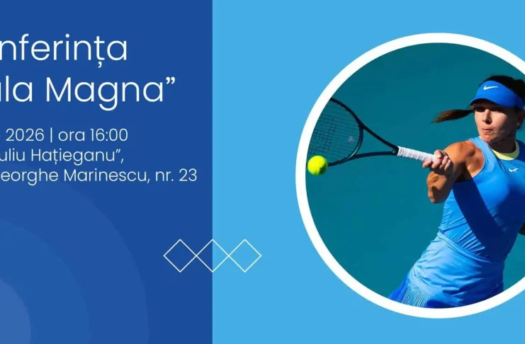 UMF Cluj-Napoca o găzduiește pe Simona Halep la conferința „Curajul de a continua”