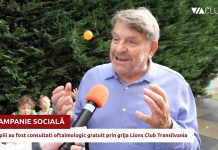 Screening oftalmologic gratuit în grădinițele clujene, oferit de LIONS Club Transilvania