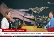 Premieră în România: unghii extreme prezentate la Art Design Days de nail artistul Sabina Nemerenco