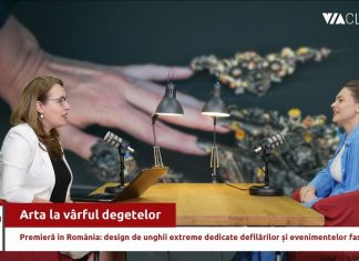 Premieră în România: unghii extreme prezentate la Art Design Days de nail artistul Sabina Nemerenco
