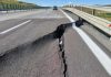 Trafic închis pe Autostrada A10 Sebeș-Turda după o nouă surpare