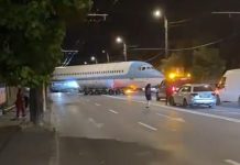 Un „avion” a blocat traficul pe strada Traian Vuia – ce s-a întâmplat, de fapt