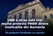 UBB Cluj-Napoca a finalizat 18 proiecte PNRR în valoare de peste 114 milioane de lei