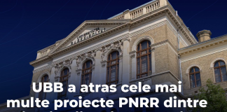 UBB Cluj-Napoca a finalizat 18 proiecte PNRR în valoare de peste 114 milioane de lei