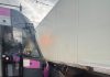 Accident la Podul Calvaria: un TIR și un tramvai s-au ciocnit, transportul în comun a fost blocat