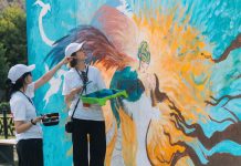 Folclorul cucerește Street Art-ul: Singurul festival internațional de artă murală pentru liceeni din Europa revine în Piața Unirii din Cluj-Napoca
