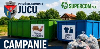 Campanie gratuită de colectare a deșeurilor voluminoase și textile în comuna Jucu