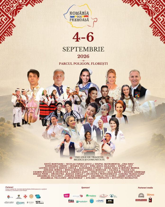 Afis -Romania cea Frumoasa 2026