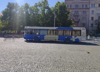 Autobuz CTP Cluj, transformat în operă de artă mobilă la Murals of Youth