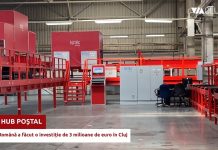 Poșta Română a inaugurat un nou Hub Logistic Regional la Cluj-Napoca: Investiție de 3 milioane de euro și o capacitate de 7.000 de colete pe oră