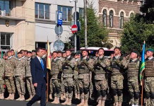 110 ani de la înființarea Armatei a 4-a de Nord: Ceremonie militară de amploare în Piața Avram Iancu